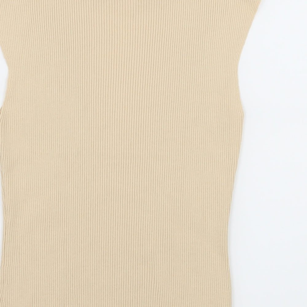 Precis Petite Womens Ivory  Jersey Pullover Jumper Size M