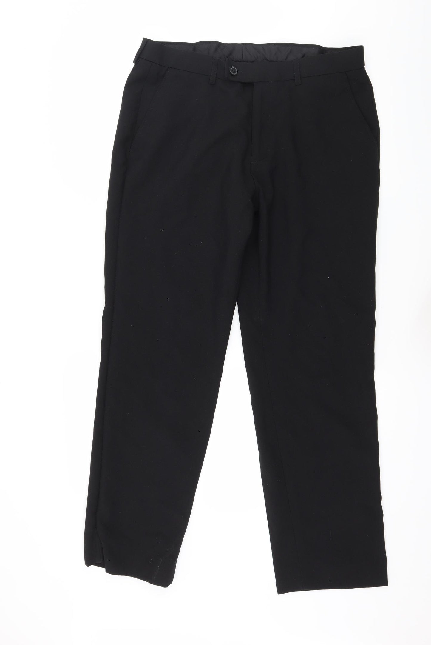 George Mens Black   Trousers  Size 34 in L29 in