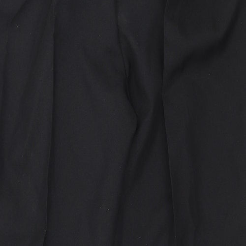 Preworn Womens Black   Trousers  Size 12 L26 in