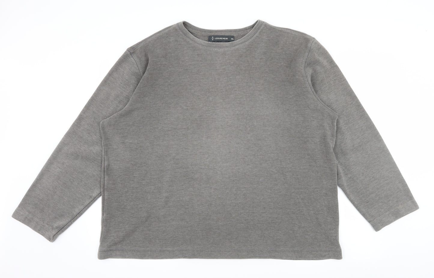 St Bernard Mens Grey  Jersey Pullover Sweatshirt Size 2XL