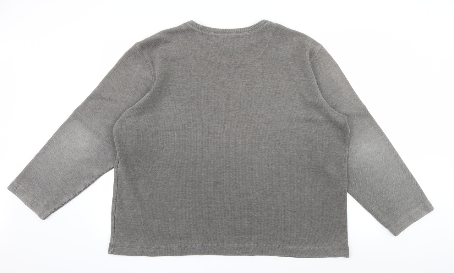 St Bernard Mens Grey  Jersey Pullover Sweatshirt Size 2XL