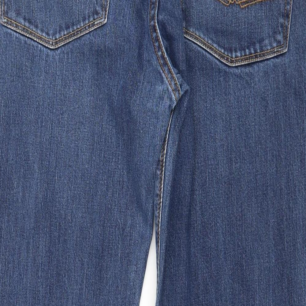 ASOS Mens Blue  Denim Straight Jeans Size 32 in L32 in