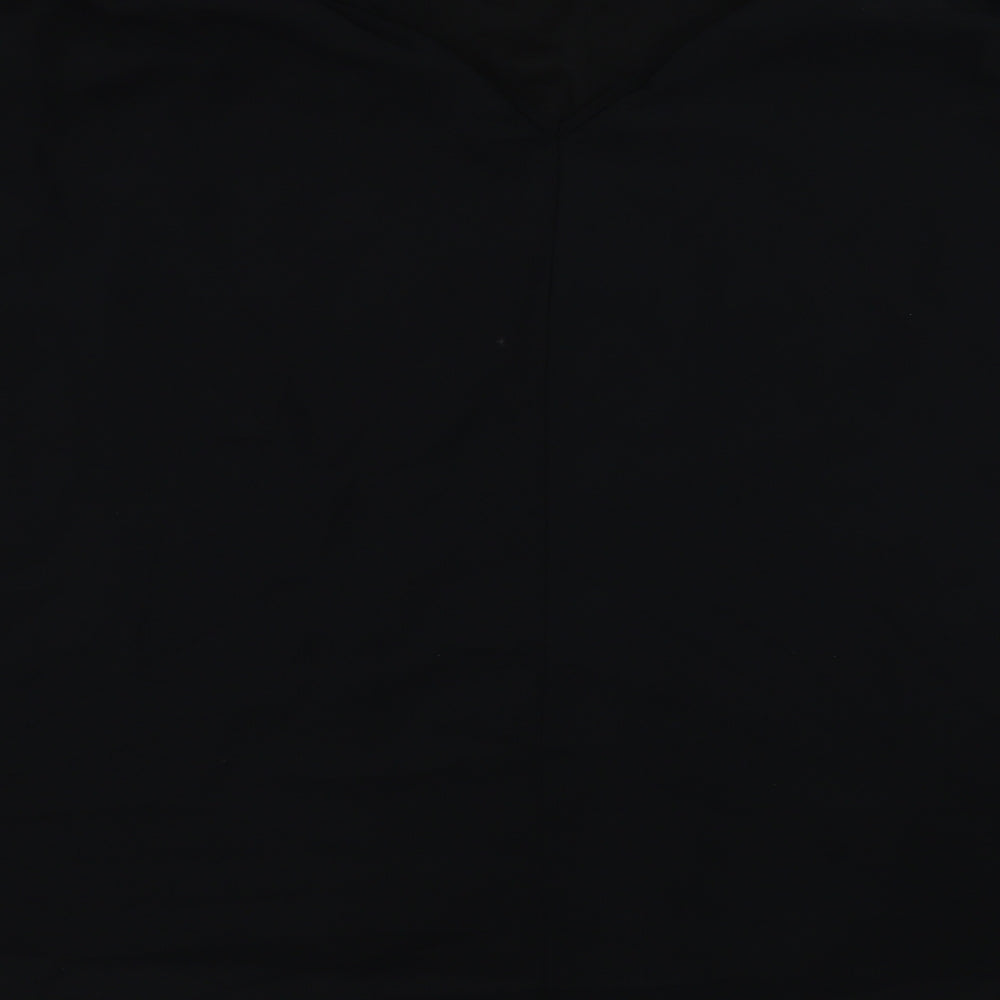 Boohoo Womens Black   A-Line  Size 16  - Open back