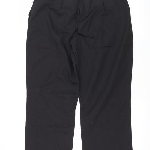 Preworn Womens Black   Trousers  Size 14 L29 in