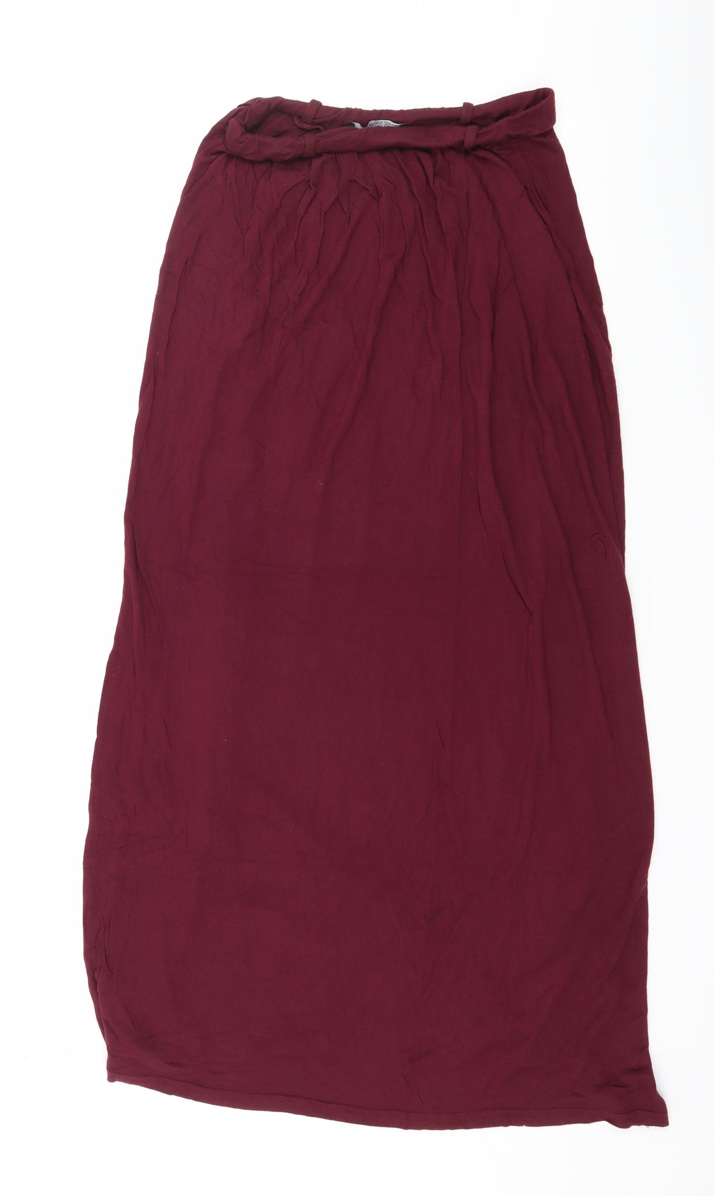 Atmosphere Womens Purple  Jersey Maxi Skirt Size 10