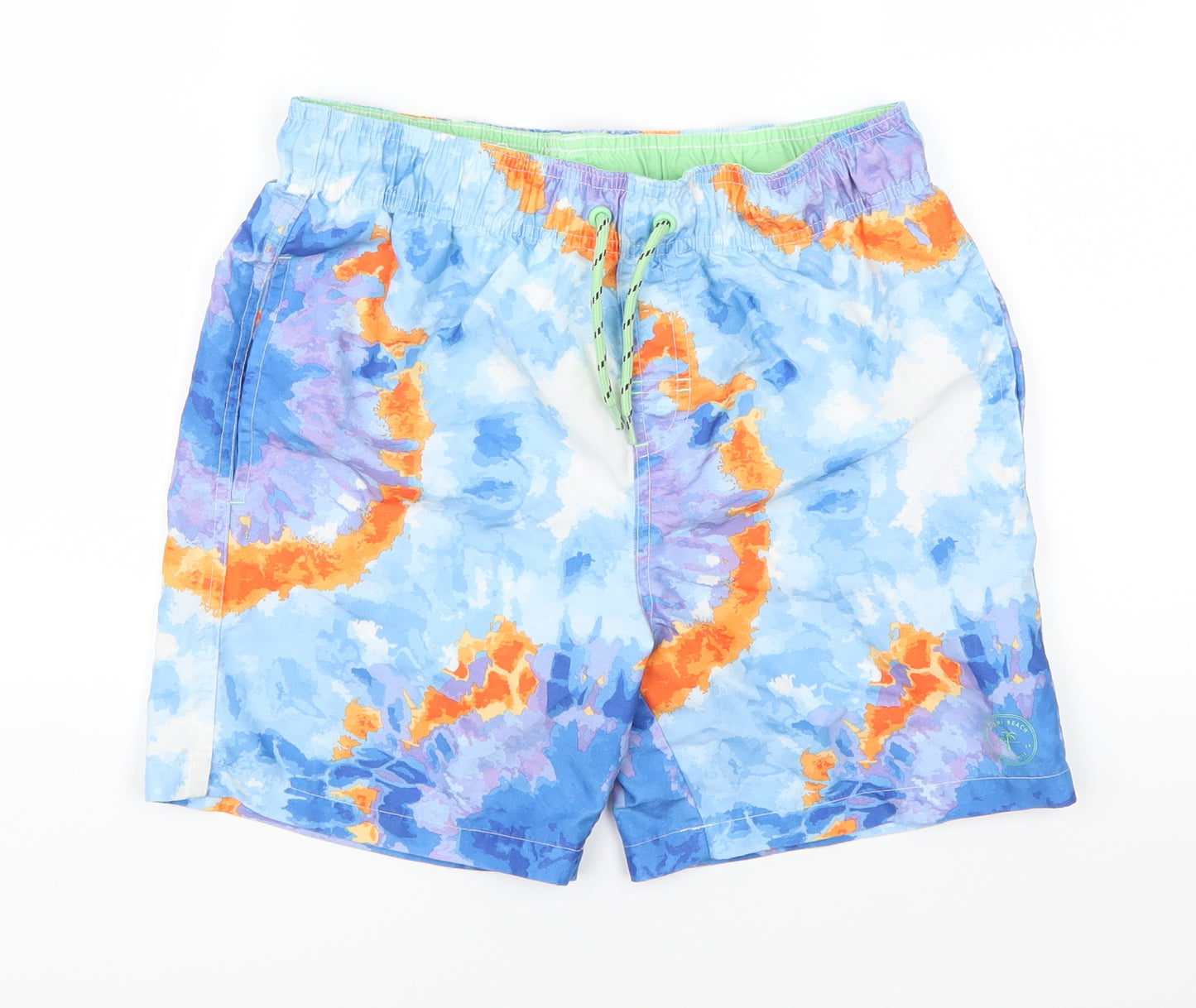 Nutmeg Boys Blue   Utility Shorts Size 12-13 Years - Tie Dye