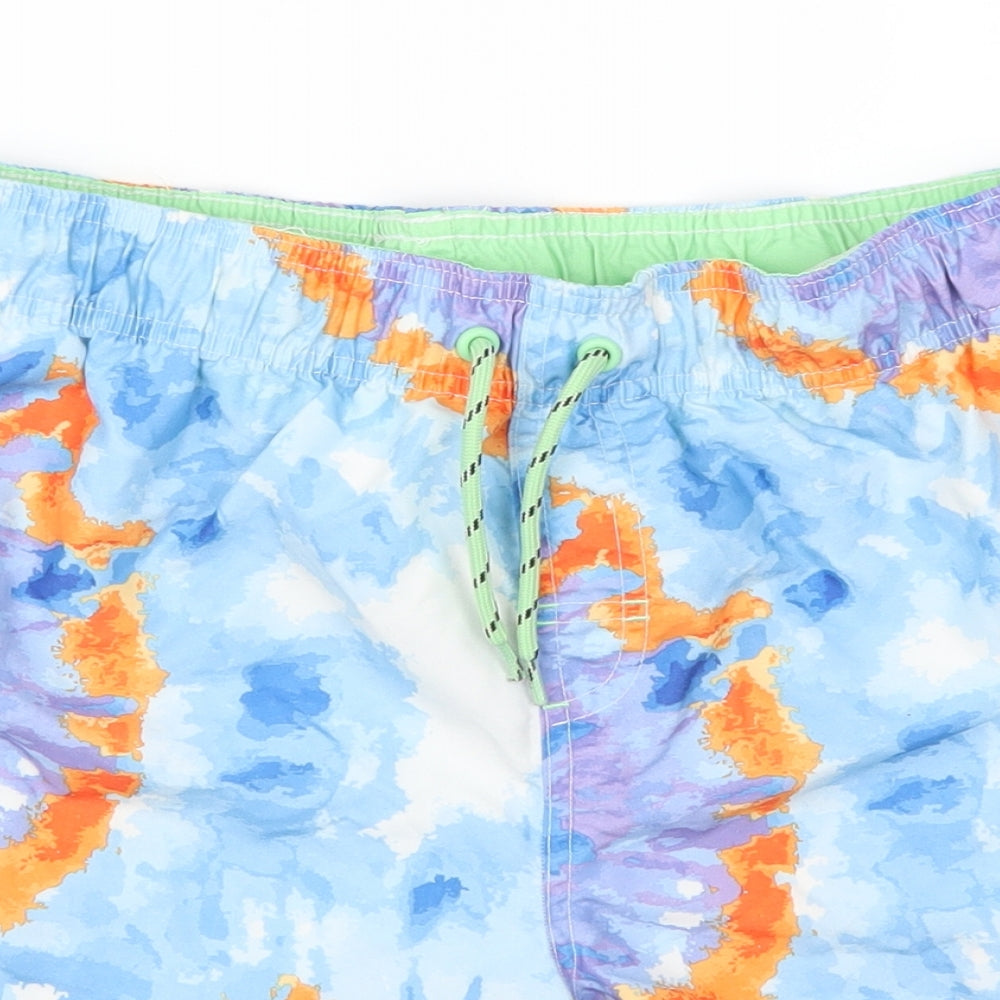 Nutmeg Boys Blue   Utility Shorts Size 12-13 Years - Tie Dye