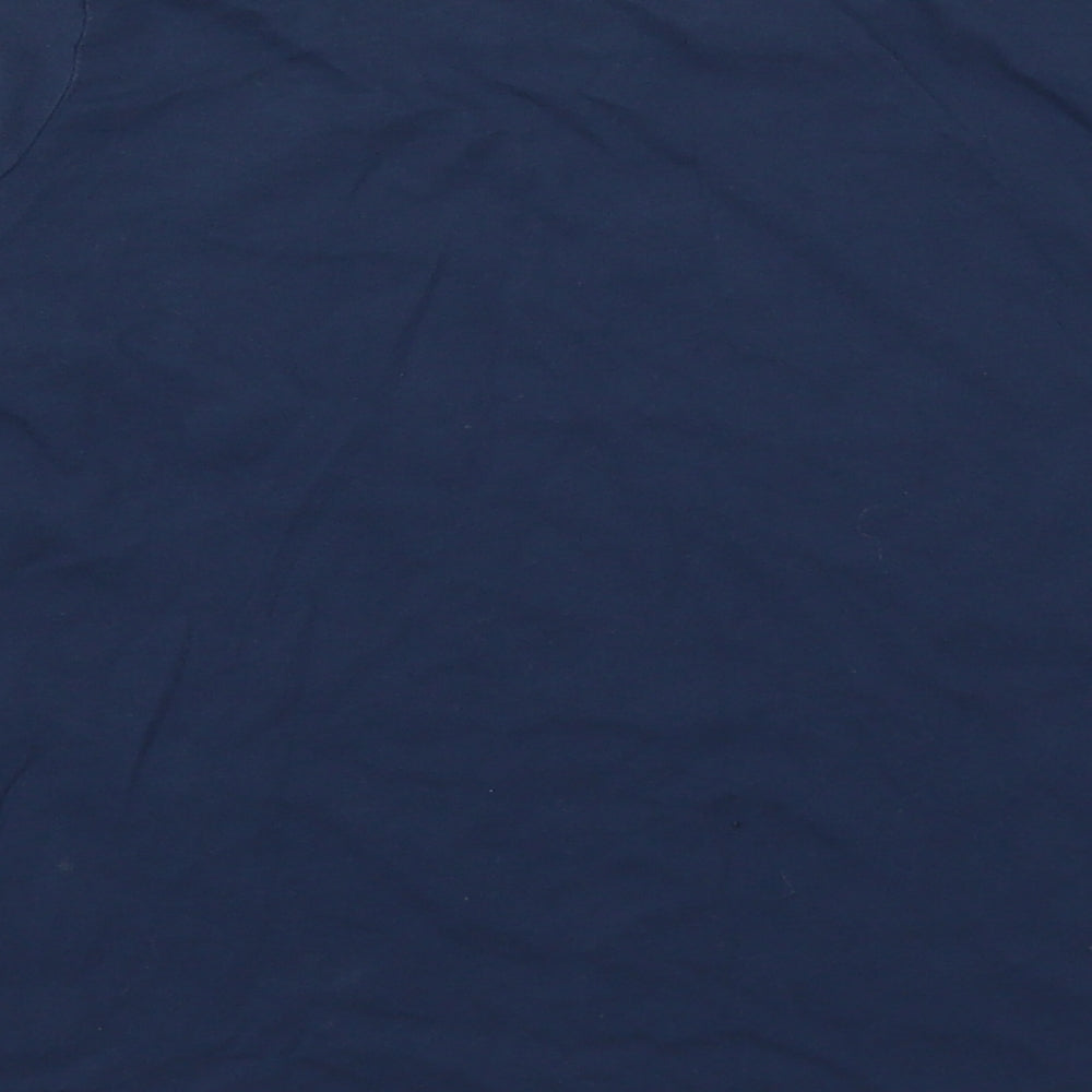 PJ Collections Boys Blue Solid   Pyjama Top Size 13-14 Years