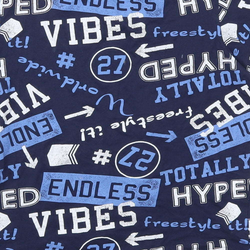 George Boys Blue   Basic T-Shirt Size 10-11 Years  - Endless Vibes