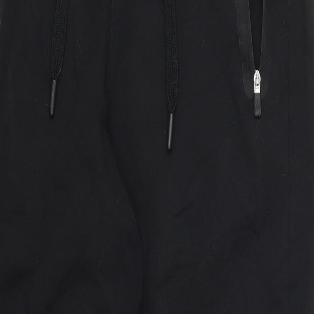 Marks and Spencer Womens Black   Sweatpants Trousers Size 8 L25 in