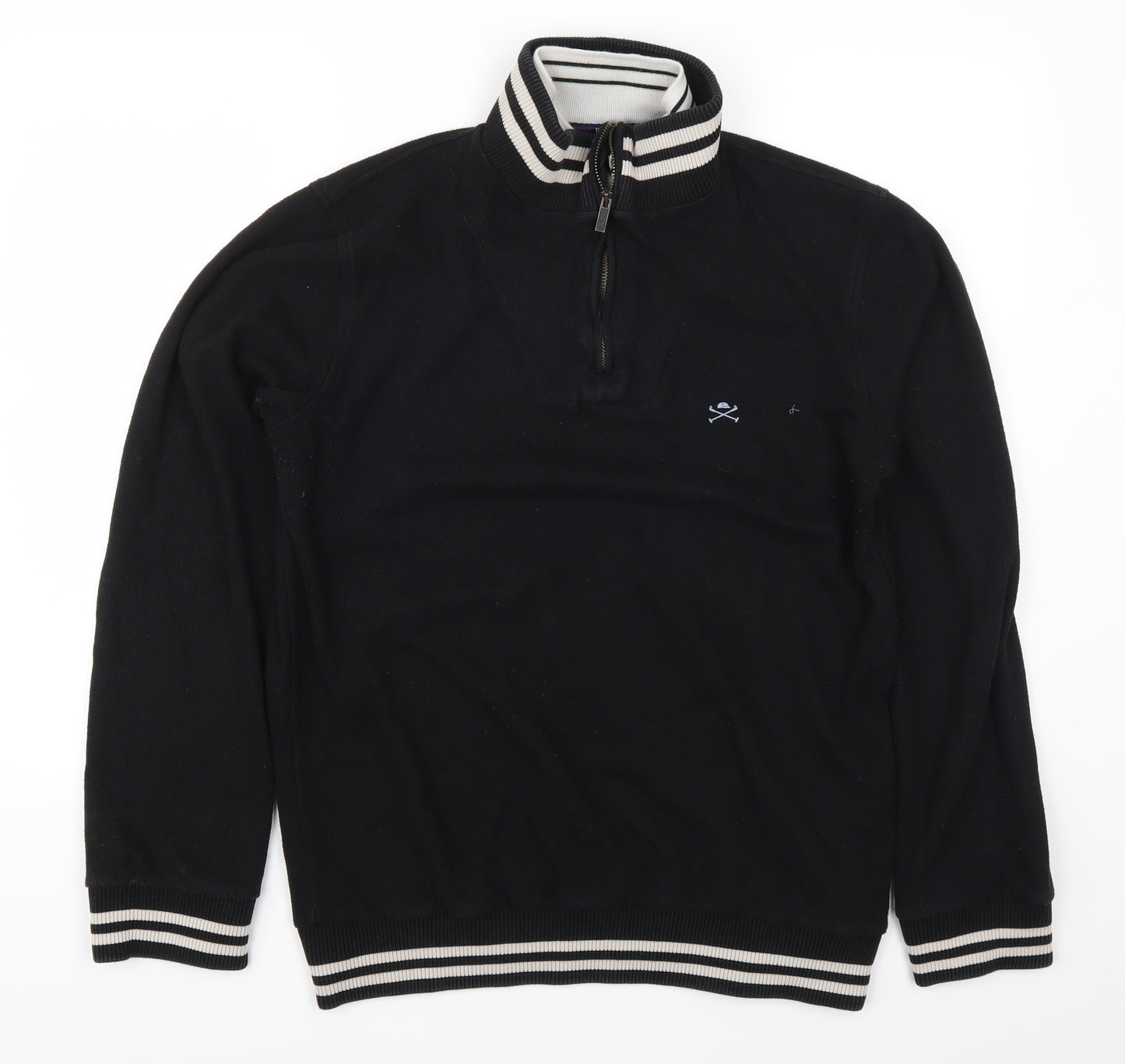Polo Club Mens Black   Pullover Jumper Size 3XL