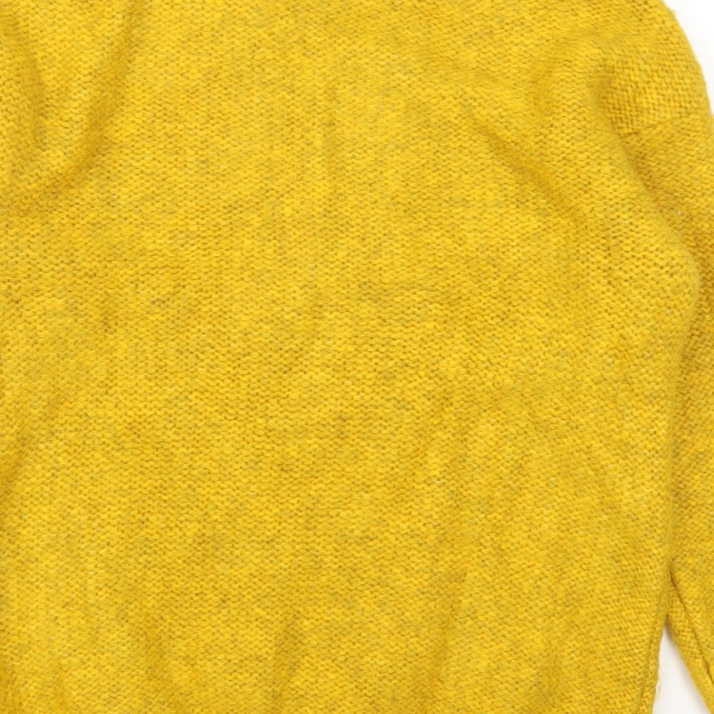 George Womens Yellow   Pullover Jumper Size S