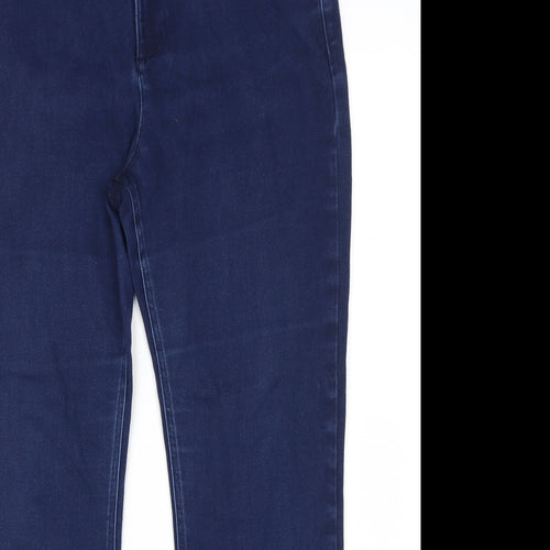 Marks and Spencer Womens Blue  Denim Bootcut Jeans Size 14 L27 in