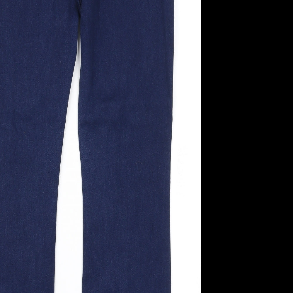 Marks and Spencer Womens Blue  Denim Bootcut Jeans Size 14 L27 in