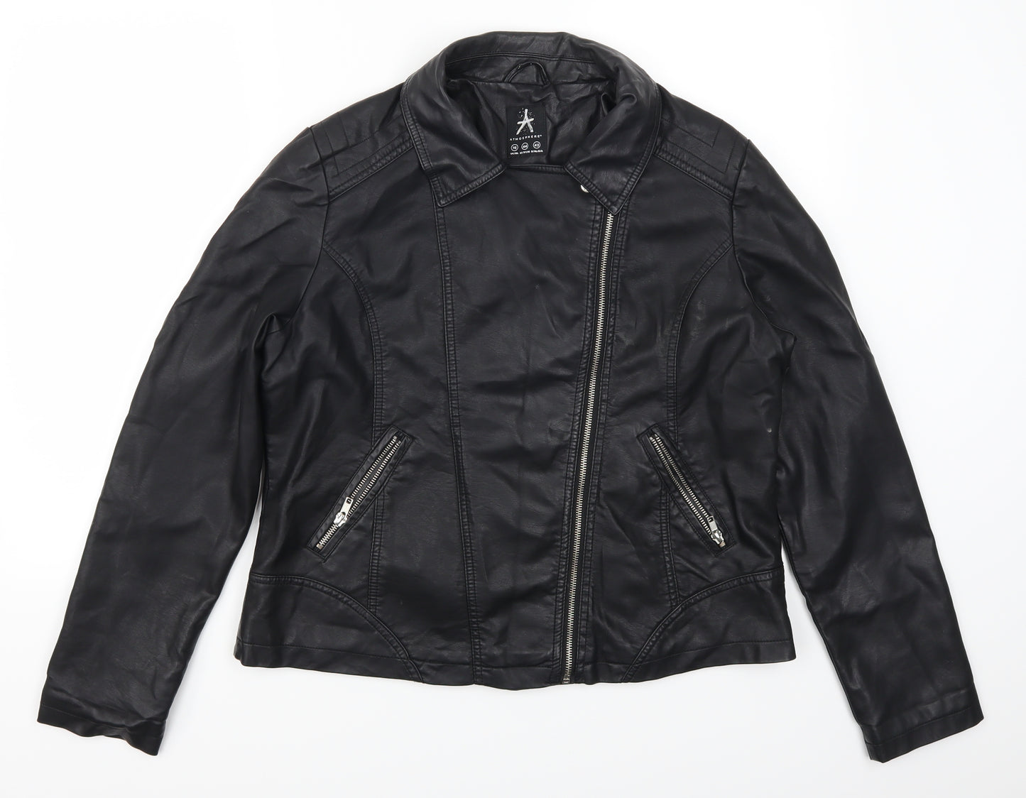 Atmosphere Womens Black   Jacket  Size 16
