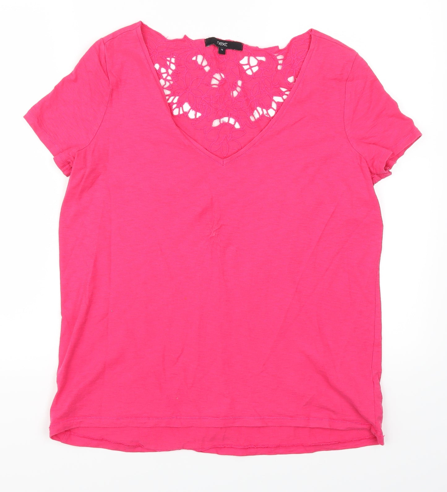 NEXT Womens Pink   Basic T-Shirt Size 12