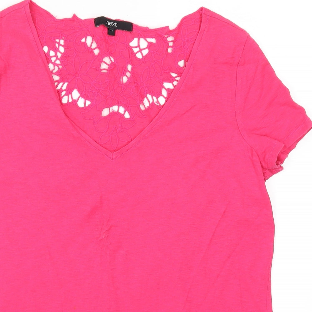 NEXT Womens Pink   Basic T-Shirt Size 12