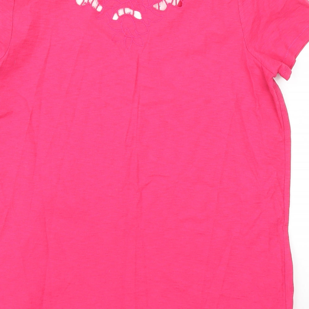 NEXT Womens Pink   Basic T-Shirt Size 12