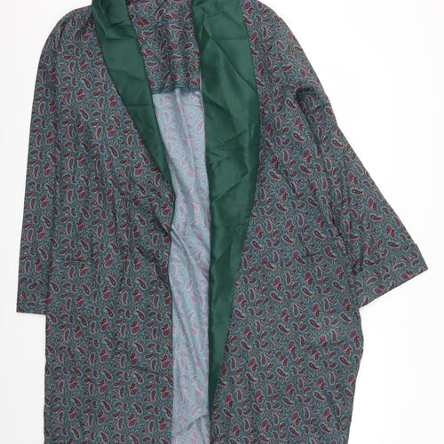 Debenhams Mens Green Paisley  Jacket  Size S