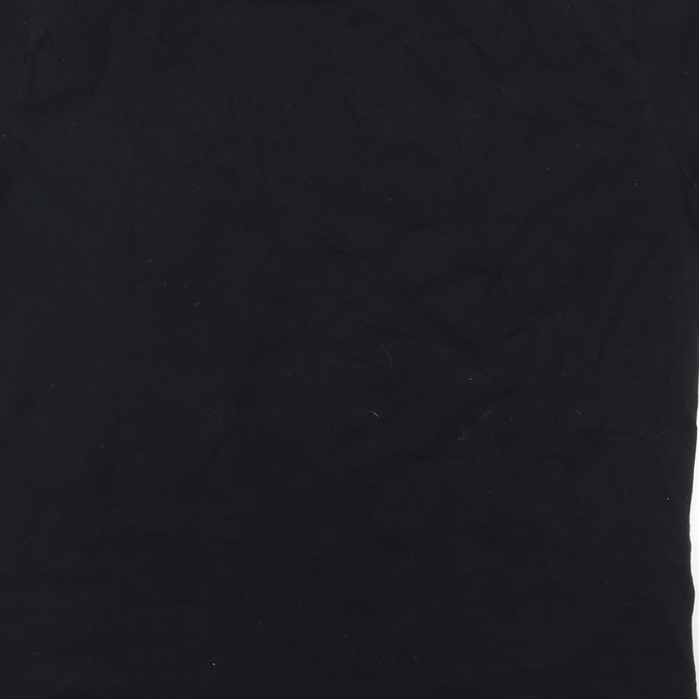 Preworn Mens Black    T-Shirt Size M  - Footballers Husband