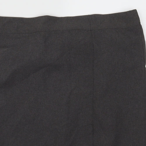 Preworn Womens Grey   Straight & Pencil Skirt Size 34 in