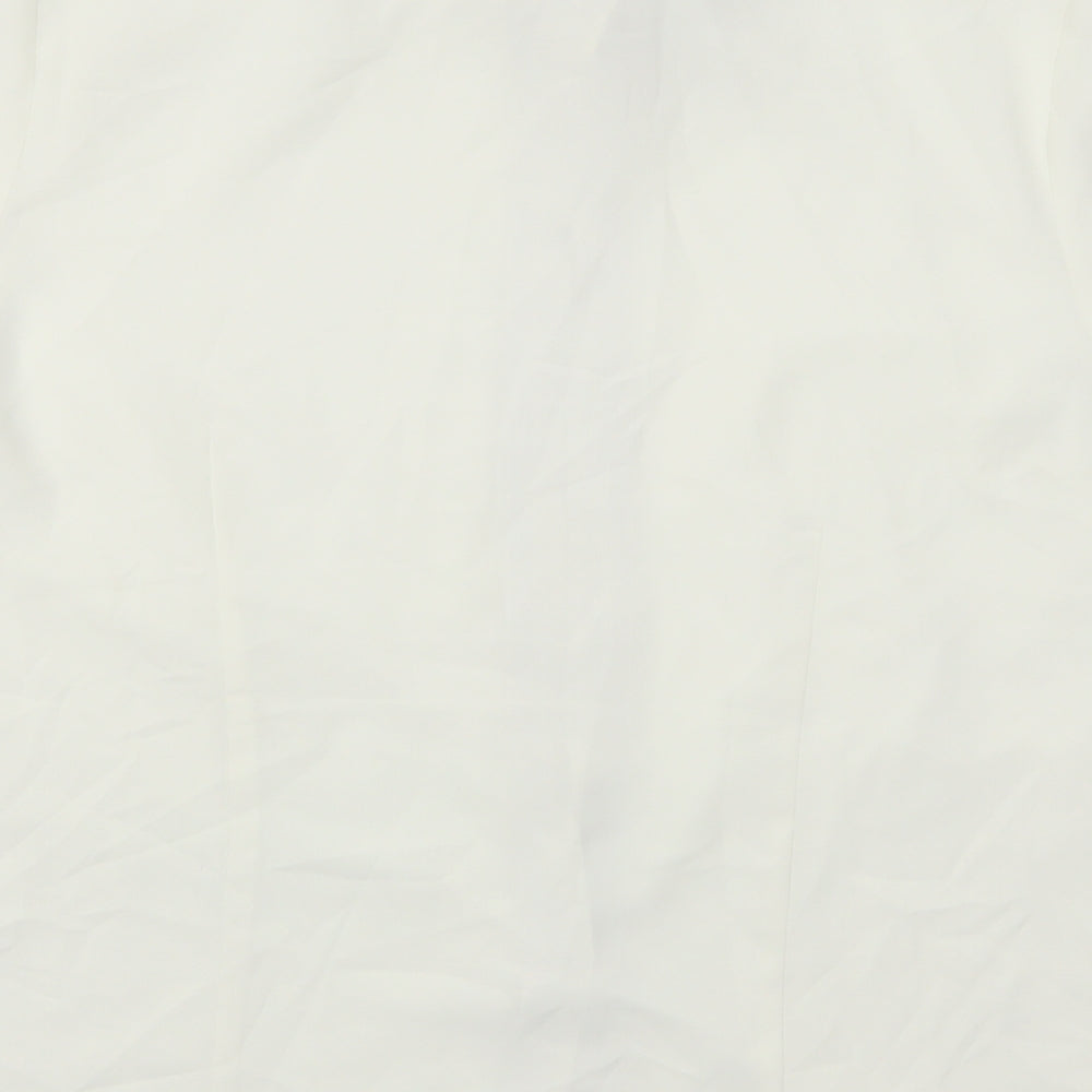 NEXT Womens Ivory   Basic Button-Up Size 16