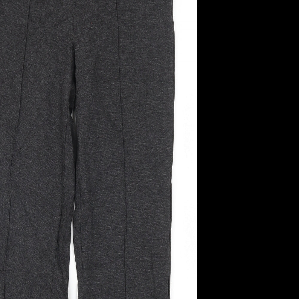 Marks and Spencer Womens Grey   Trousers  Size 10 L29 in