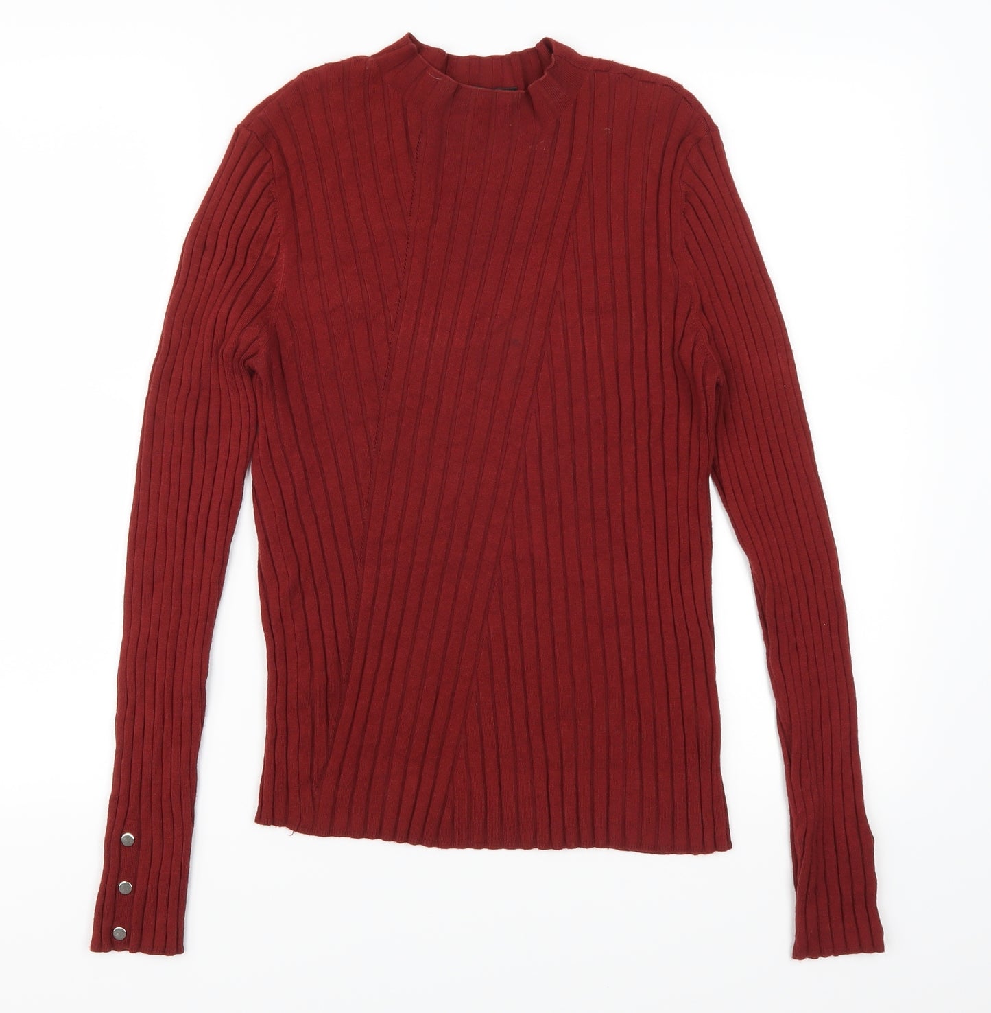 Miss Selfridge Womens Red   Pullover Jumper Size 16