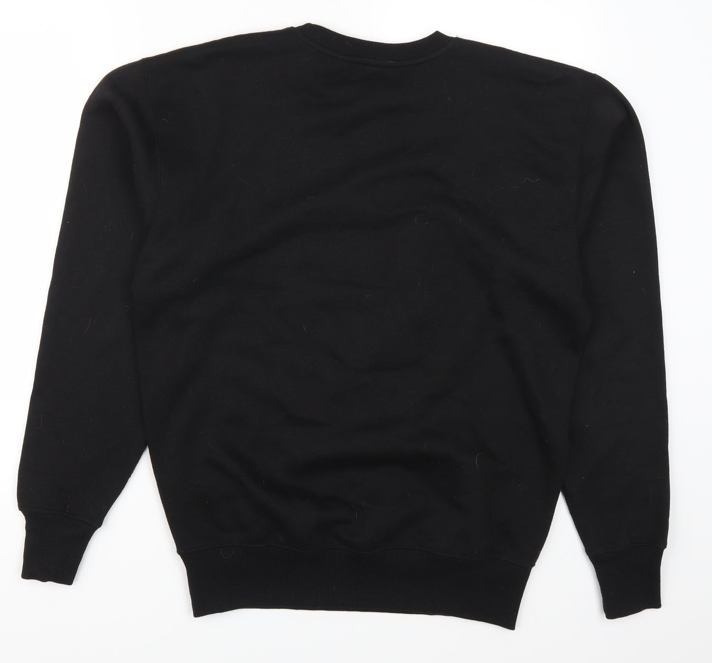 Malaika Mens Black   Pullover Sweatshirt Size M  - Santa Time For A Beer