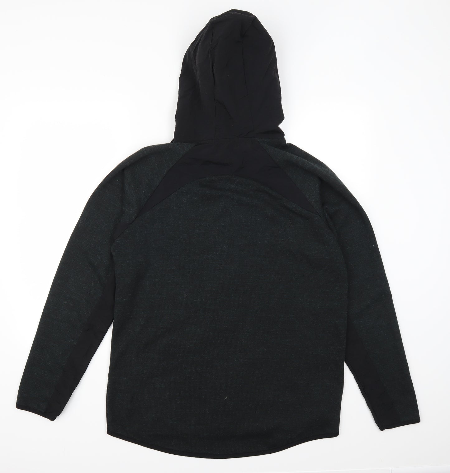 Primakr Mens Green   Full Zip Hoodie Size L