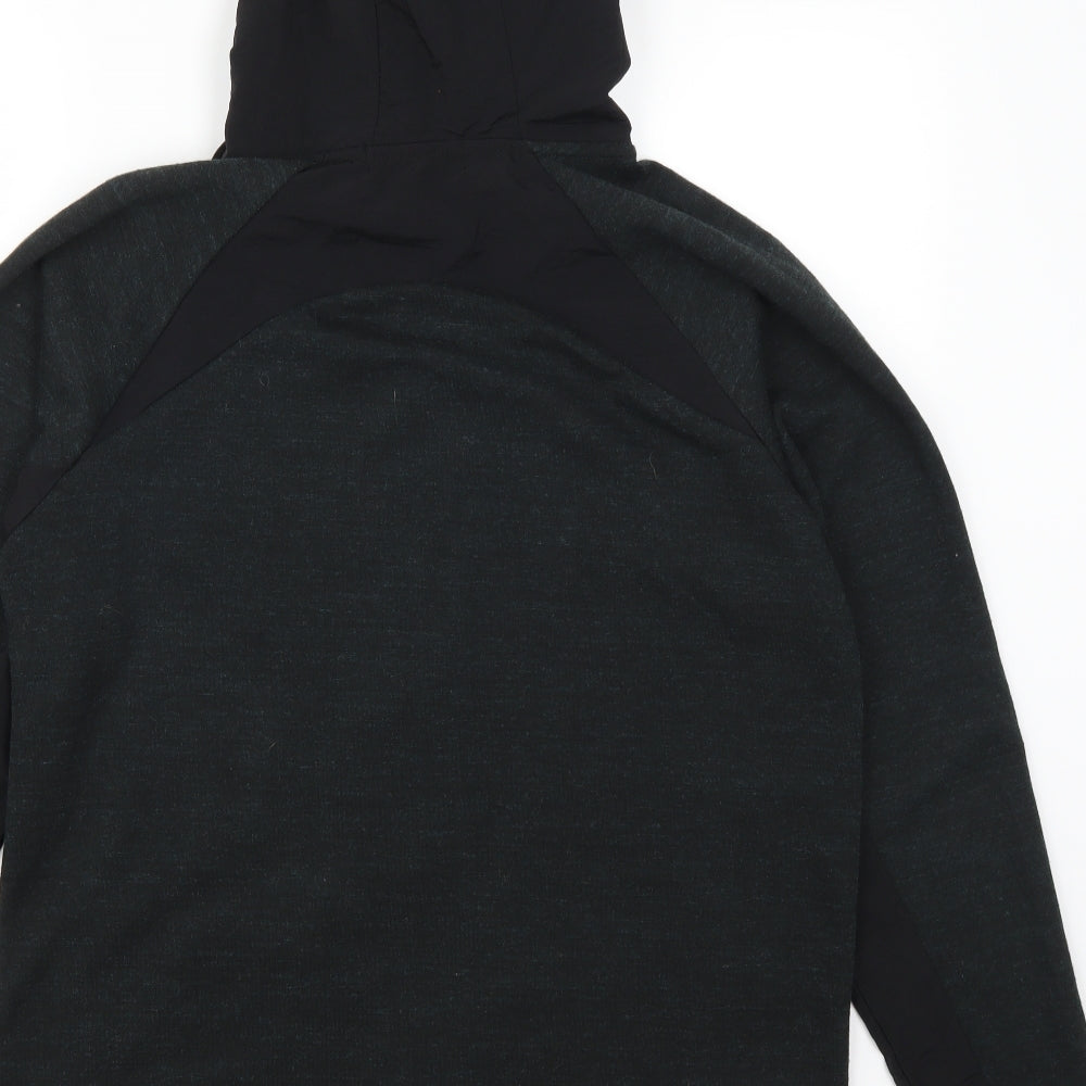 Primakr Mens Green   Full Zip Hoodie Size L