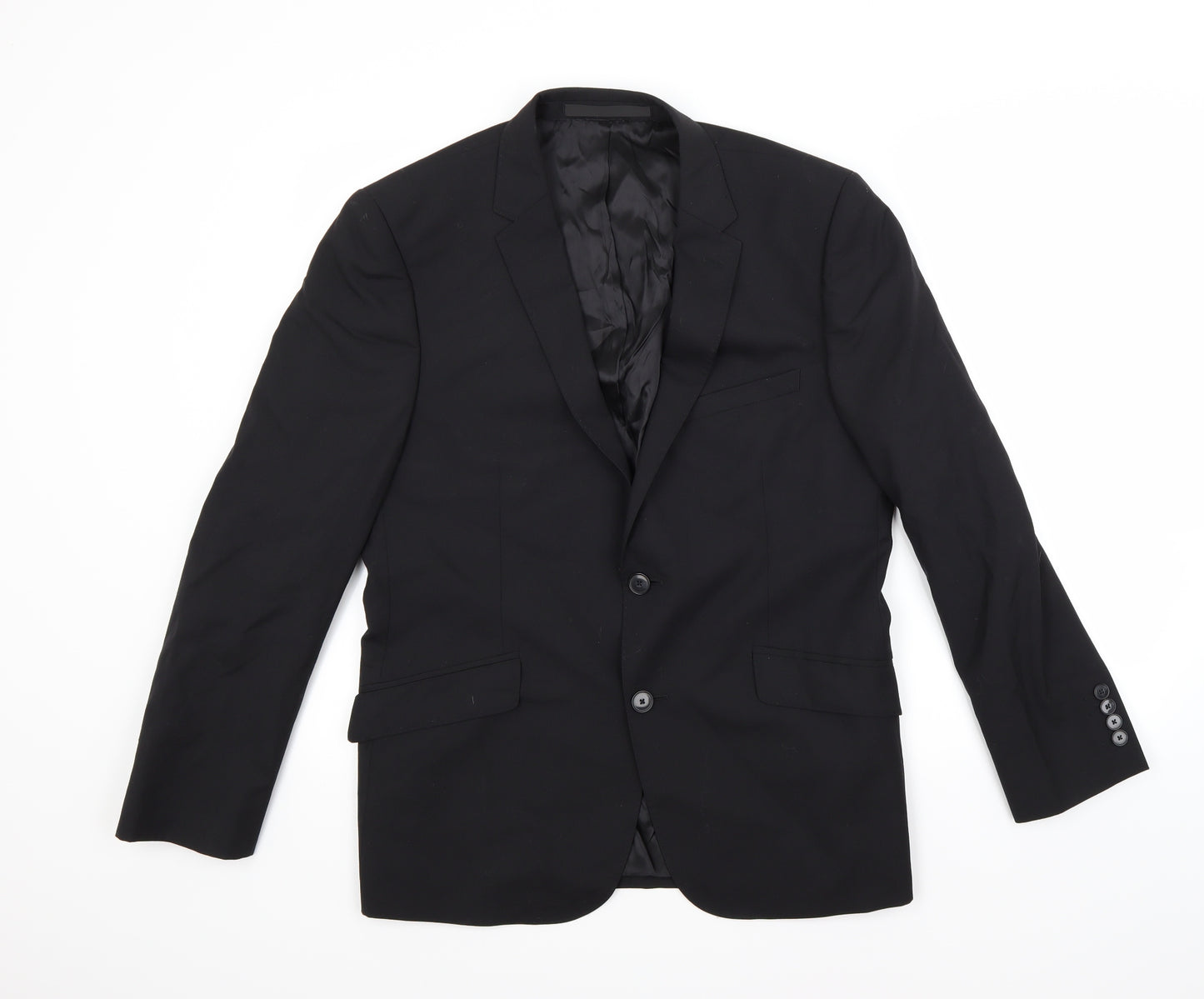 Kin Mens Black   Jacket Blazer Size 40