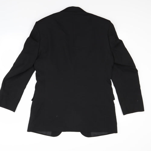 Marks and Spencer Mens Black   Jacket Blazer Size 38