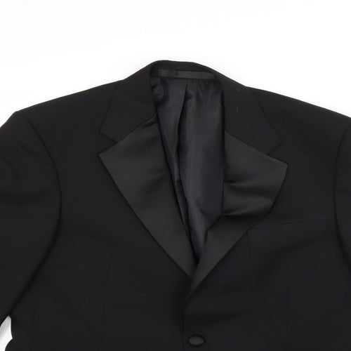 Marks and Spencer Mens Black   Jacket Blazer Size 38