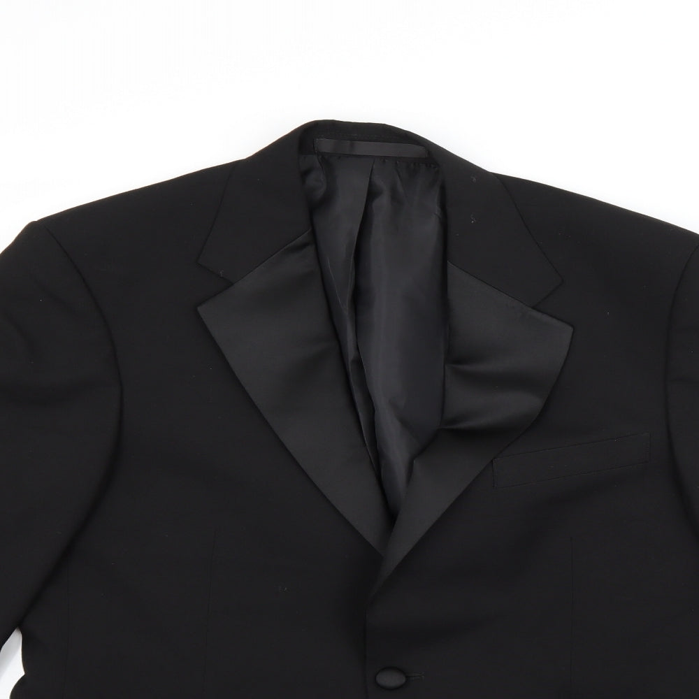 Marks and Spencer Mens Black   Jacket Blazer Size 38