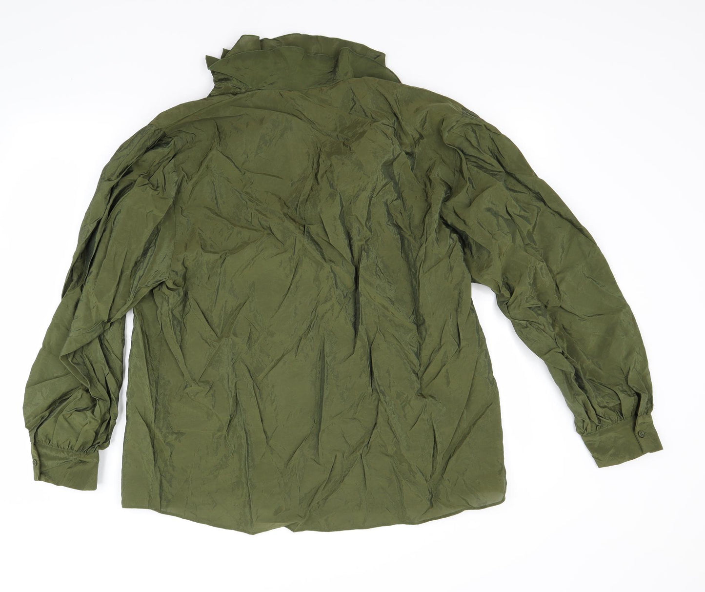 Zara Womens Green   Basic Blouse Size 2XL