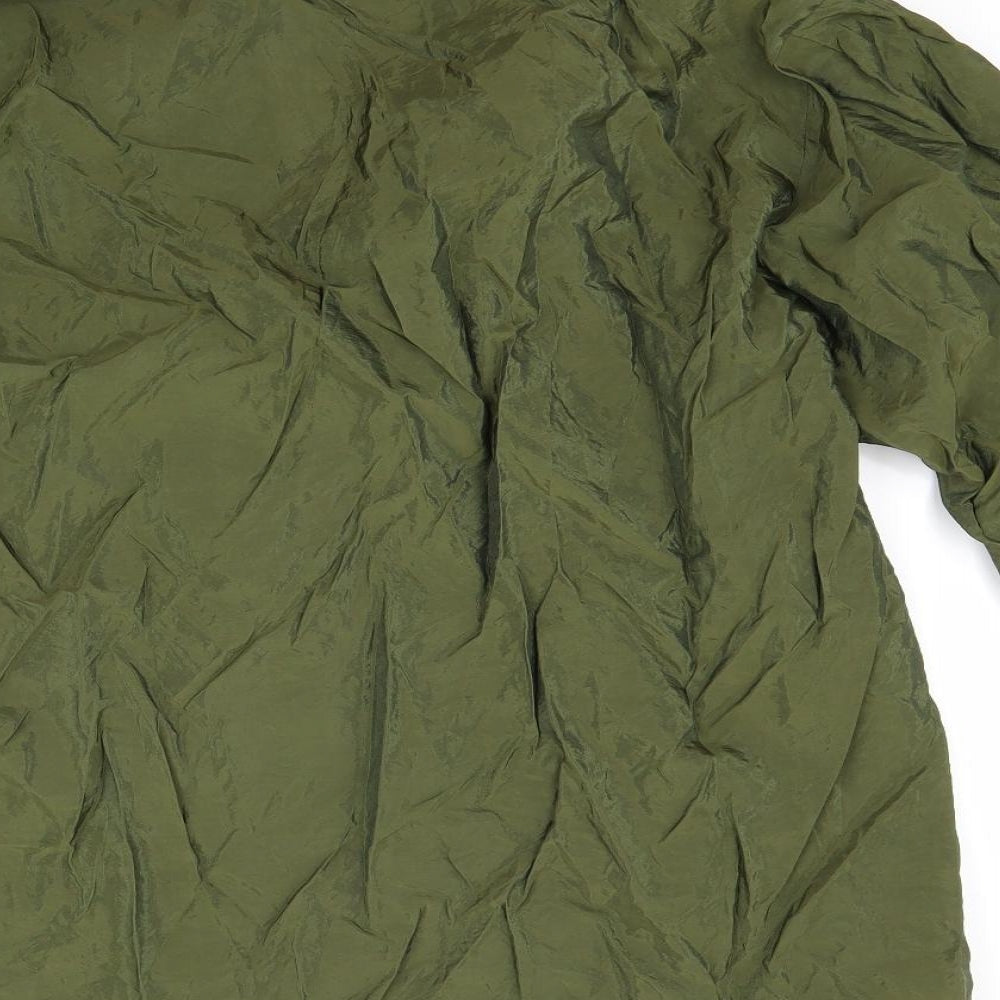 Zara Womens Green   Basic Blouse Size 2XL