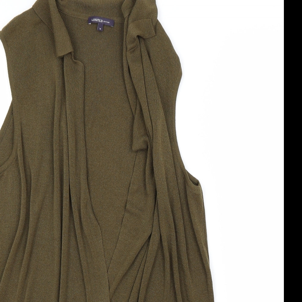 Limited Edition Womens Green   Cardigan Jumper Size 14
