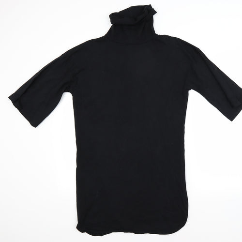 ASOS Womens Black   T-Shirt Dress  Size 8