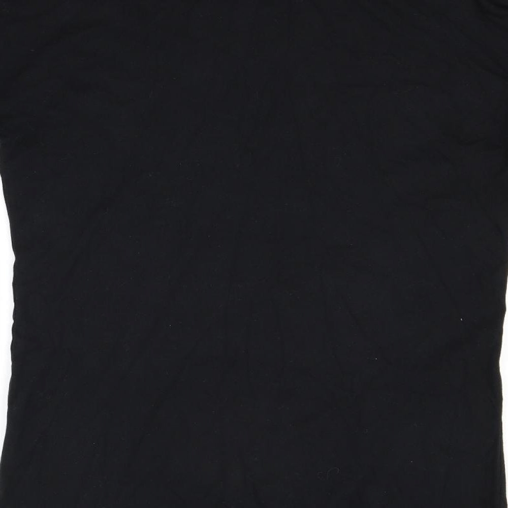 ASOS Womens Black   T-Shirt Dress  Size 8
