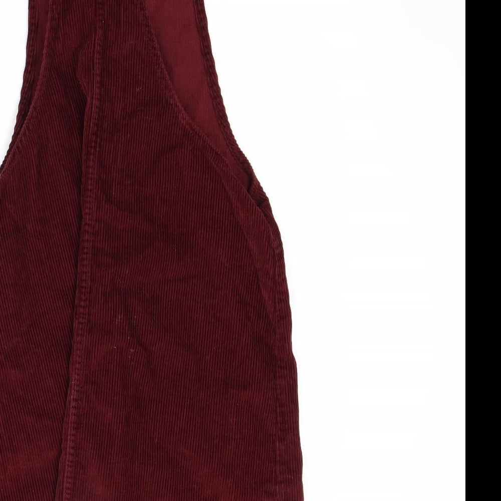 Primark Womens Red  Corduroy Pencil Dress  Size 12