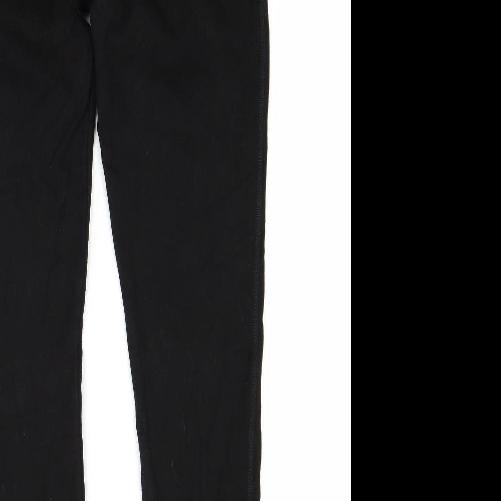 Bam Womens Black   Jogger Leggings Size 16 L26 in