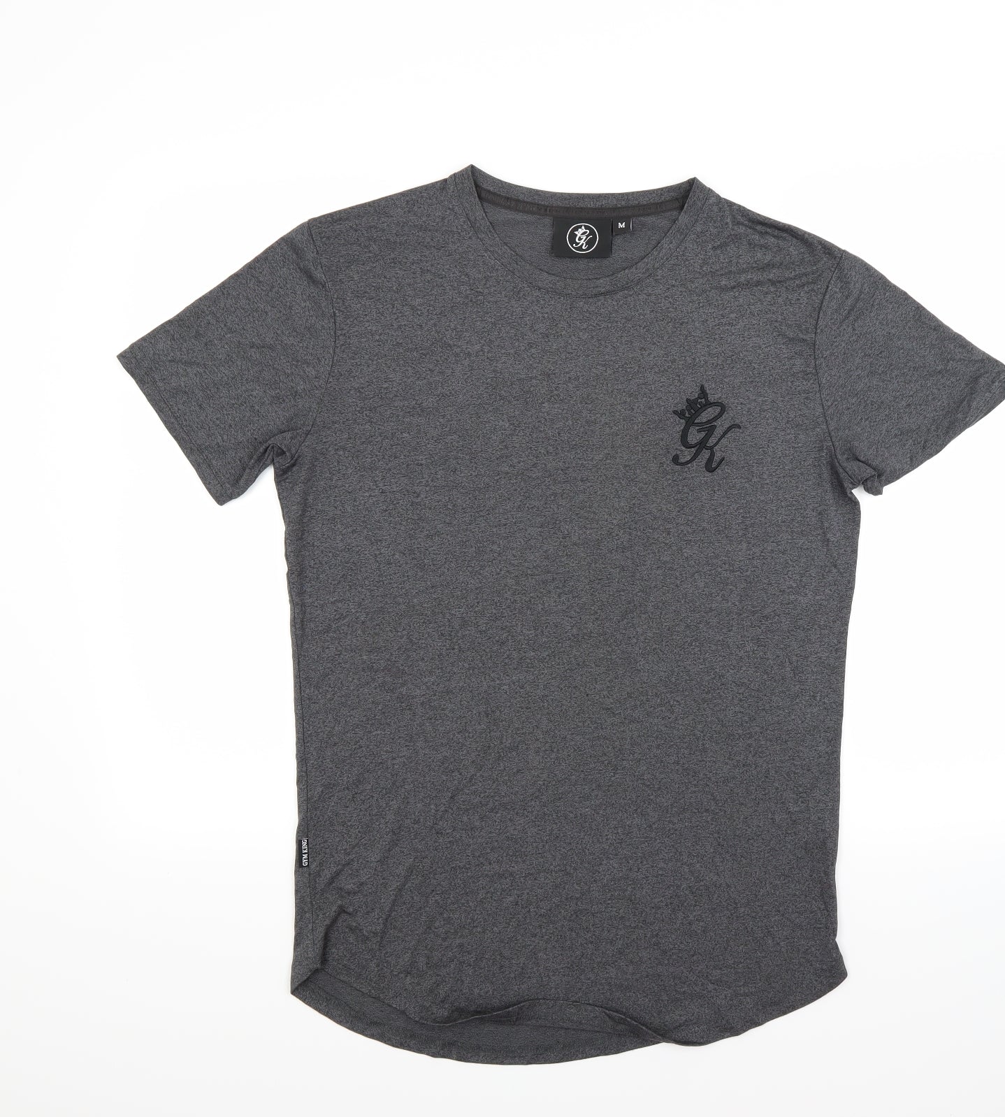 Gym King Womens Grey   Basic T-Shirt Size M