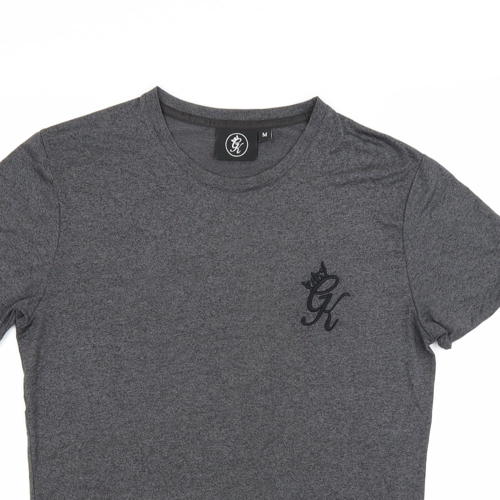 Gym King Womens Grey   Basic T-Shirt Size M