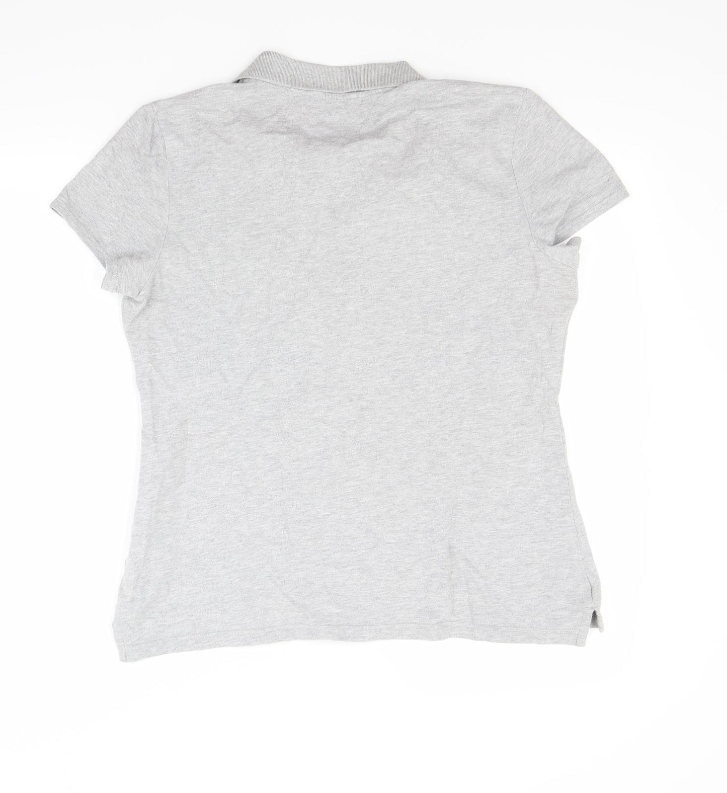 Tommy Hilfiger Womens Grey   Basic Polo Size L