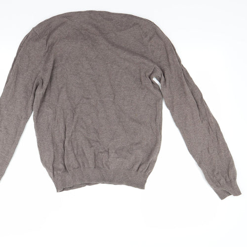 Woolovers Womens Brown   Pullover Jumper Size L