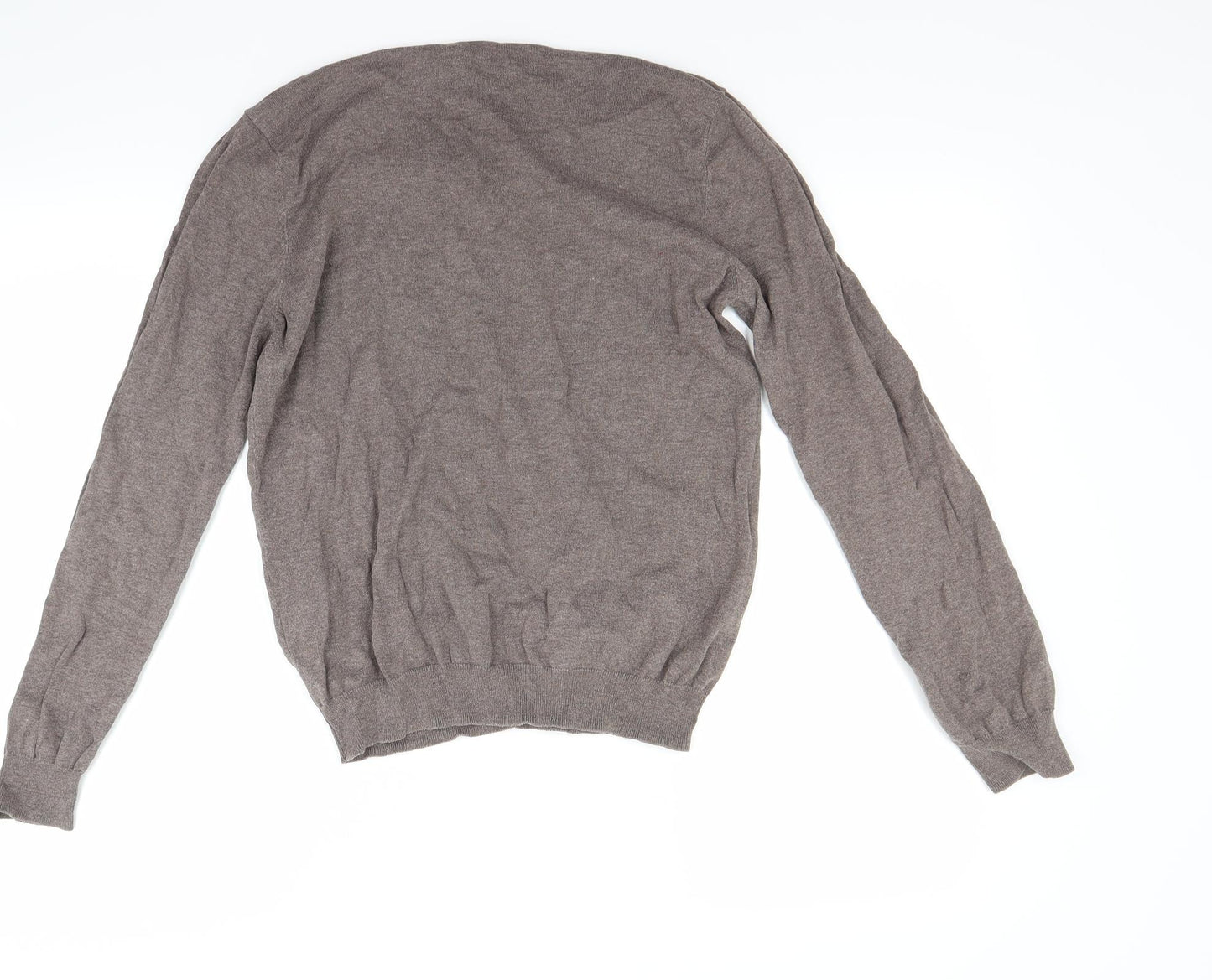 Woolovers Womens Brown   Pullover Jumper Size L