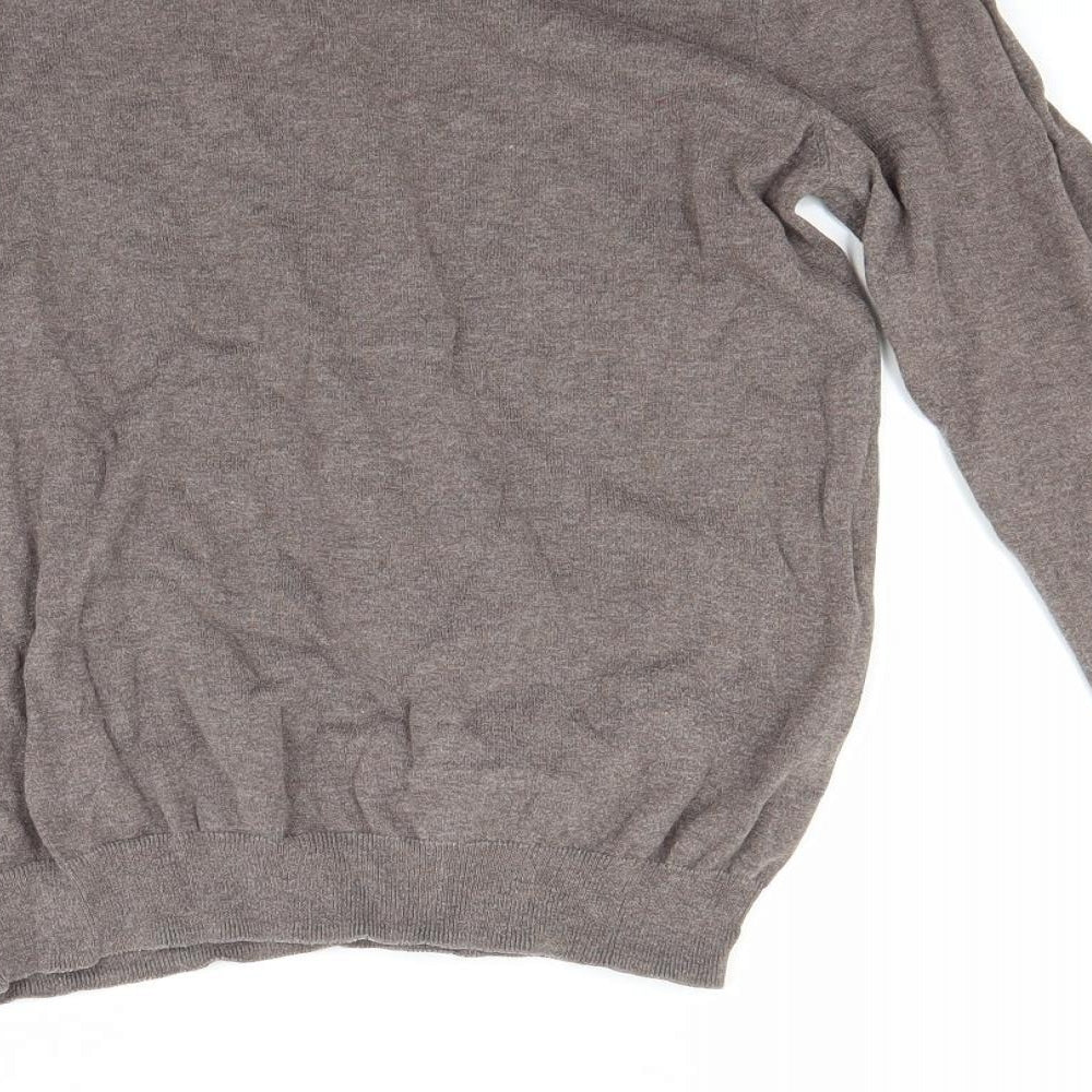 Woolovers Womens Brown   Pullover Jumper Size L