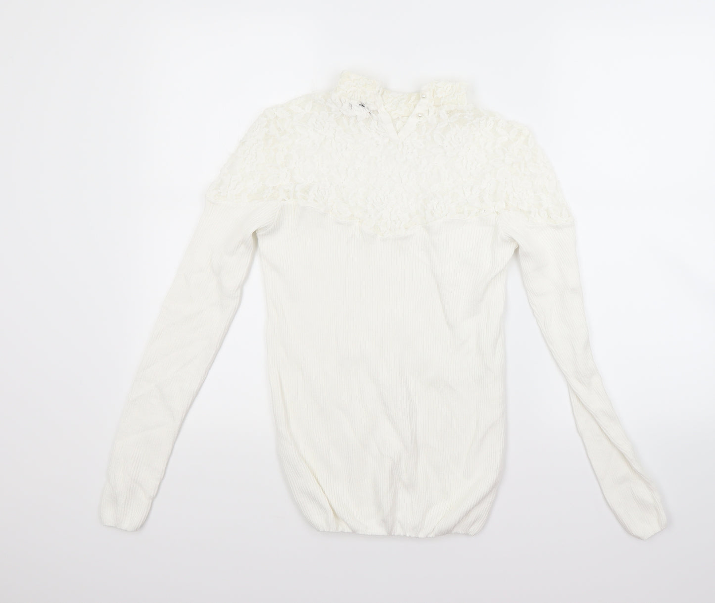 tesini Womens White   Pullover Jumper Size 12