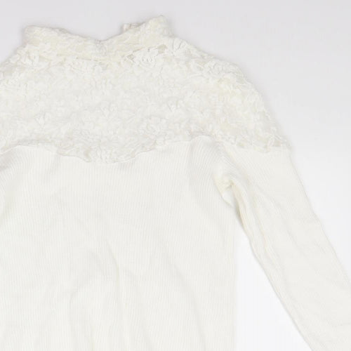 tesini Womens White   Pullover Jumper Size 12